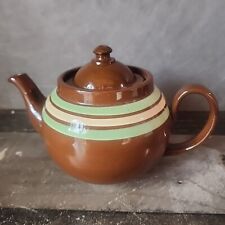 Vintage Ridgeway Old Englush Redware Clay Tea Pot Made In England  picture