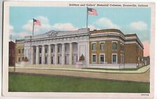 Evansville Indiana - Soldiers And Sailors Memorial Coliseum - Early Unused picture