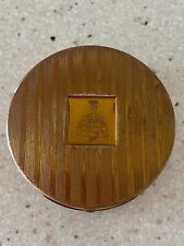Vintage 1920s TRE-JUR Compact Art Deco Face Powder & Rouge with Puff and Mirror picture