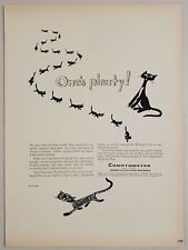 1950 Print Ad Comptometer Adding-Calculating Machines Cats & Kittens Cartoon picture