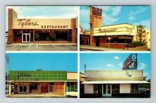 South Miami FL-Florida, Tylers Restaurants, Antique  Vintage Souvenir Postcard picture