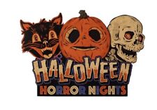 Universal Studios Halloween Horror Nights 2022 Lil' Boo Wooden Wall Decor Sign picture