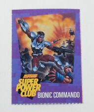 1992-95 Nintendo Power Super Power Club Bionic Commando #17 Card picture