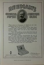 1918     BeeMan's Original Pepsin Chewing Gum    Magazine Print Ad picture