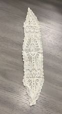 Vintage Antique Hand Crocheted Doily Dresser Vanity Scarf Table Toppers Lace picture