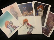 Joe Linsner - 6 Various Prints SEE DESCRIPTION 8.5x11 Cry For Dawn picture