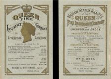 Ad for Queen Fire Insurance Company of Liverpool and London - Insurance - Insura picture