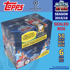 TOPPS MATCH ATTAX CHAMPIONS LEAGUE 2015-16 BOX NEW & SEALED - 50 PACKS X 6 CARDS picture