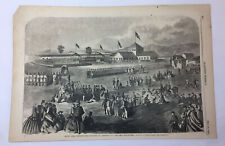 1861 magazine engraving~ 11x16 ~ SCOTT, YORK, PA / 79th REGIMENT HIGHLANDERS NY picture