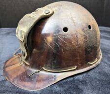 Vintage Coal Mining Hat Helmet Coal Miners Tiger Stripe Fiberglass Name picture