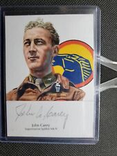 2021 Historic - End of the War: 1945 John Carey WWII Spitfire Pilot On Card Auto picture
