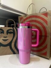 Stanley x Starbucks Winter Pink 40oz Tumbler 2024 Target Exclusive New✅ picture