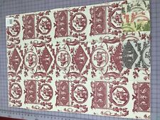 Clarence House Fabric Sample vintage cotton 25” x 36” Octavia picture