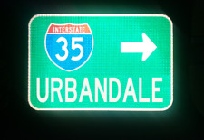 URBANDALE Interstate 35 route road sign, Iowa picture