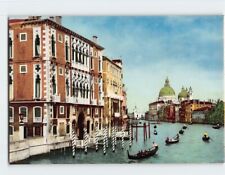 Postcard The Church of Salute The Grand Canal Venice Italy picture