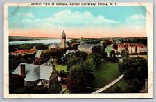 Central View of Cornell University Campus. Ithaca, NY Postcard picture