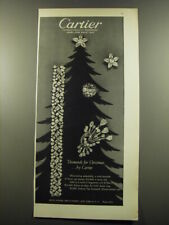 1959 Cartier Jewelry Advertisement - Diamonds for Christmas picture