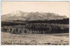 Pikes Peak RPPC Postcard Harral Ranch Rampart Range Road Colorado Sanborn S1205 picture