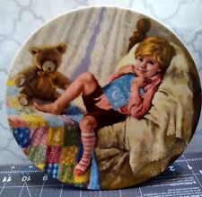 1984 Reco Mother Goose Plate Diddle Diddle Dumpling John McClelland 6th Issue  picture