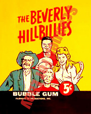 1963 TOPPS BEVERLY HILLBILLIES TV Show Card Wax Pack Wrapper 8x10 Photo picture