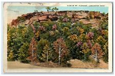 1927 View Of Mt. Pleasant Trees Scene Lancaster Ohio OH Posted Vintage Postcard picture