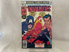 The Invaders 26 Newsstand Marvel Bronze Age picture