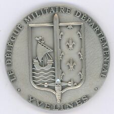 DMD Yvelines Departmental Military Delegate 74mm Medal picture