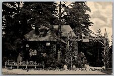 Malden Massachusetts c1910 Postcard Lodge And Entrance Pine Banks Park picture