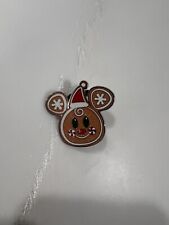 2020 Disney Parks Christmas Holiday Santa Mickey Gingerbread Cookie Pin picture