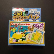 Pokemon Shogakukan Stamp Badge Pin Box Part 5 1998 Japanese UNOPENED BOXES picture