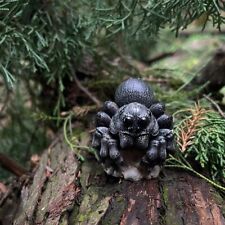 【In-Stock】Animal Heavenly Body Wolf spider Lycosa Mini Collectible Insect Statue picture