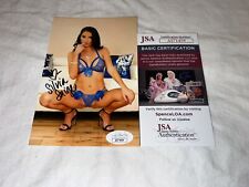 Silvia Saige Signed 4x6 Photo Beautiful Adult Actress Sexy JSA Auth #2 picture