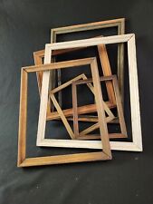 7 Vintage Picture Frames, Wood, Various Sizes and Finishes picture