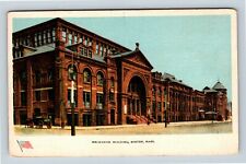 Boston MA, Mechanics Building, Massachusetts Vintage Postcard picture