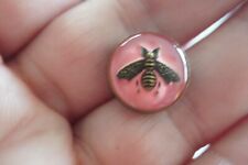 1   GUCCI Button   Bees 14 mm 0,5 inch 1 pcs pink picture