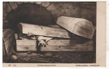 1900s Antique Postcard The Precipitaded Inhumation Living Coffin 