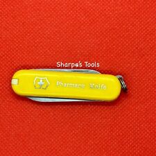 Rare Yellow Victorinox Pharmacy Knife Swiss Army 58mm, No Advertising, Great EDC picture