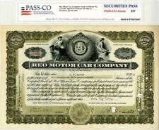Ransom Eli Olds - Reo Motor Car Co. - Stock Certificate - 200 Greatest & Wealthi picture