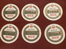 Vintage Wyler Holland Brand Beer Coasters Lot Of 6 picture