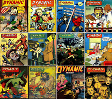 1941 - 1946 Dynamic Comic Book Package - 13 eBooks on CD picture