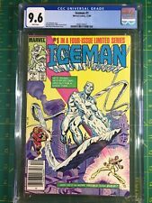 Iceman #1 CGC 9.6 Newsstand 1984 Marvel Comics Mike Zeck & John Beatty Cover picture
