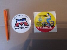 2 Antique Motobecane Motoconfort Mobyx Stickers picture