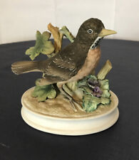 Jonathan Byron ROYAL CROWN Robin Bird Figurine Desk Office Table Display 6 1/2