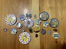 Vintage/Modern Religious Buttons, Brooches, Medallions picture