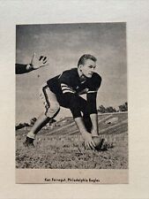 Ken Farragut Philadelphia Eagles 1951 College Football YB Panel picture
