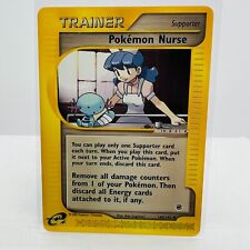 Pokémon Nurse 145/165 Expedition E-Reader Series Uncommon Trainer Card NM-MT picture