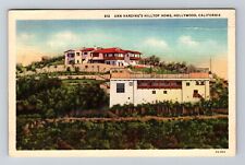 Hollywood CA-California, Ann Harding's Home, c1936 Antique Vintage Postcard picture