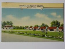 Winona, Mississippi MS ~ Hiawatha Tourist Court 1940s picture