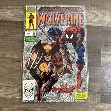 Marvel Comics Presents Wolverine #49 1990 FT Spider-Man picture