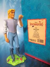 Disney John Smith Pocahontas With Compass Figurine 155357 Enesco Box picture